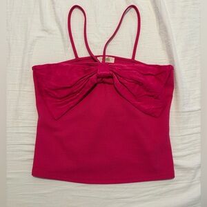 Anthropologie bow tank top